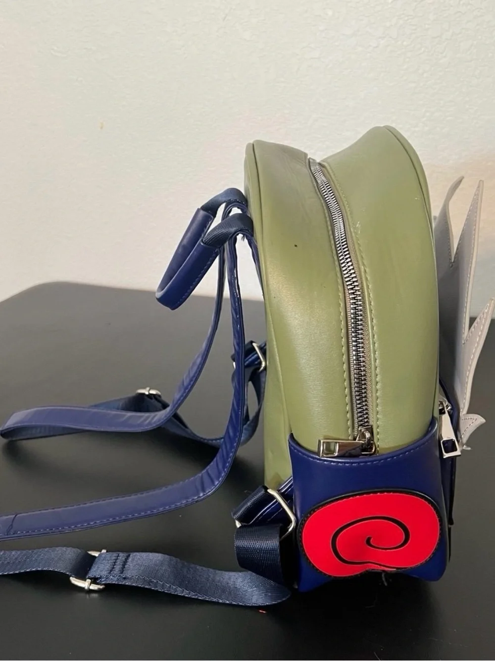 Naruto Shippuden Kakashi Peeking Mini Backpack - Exclusive - Rare Find